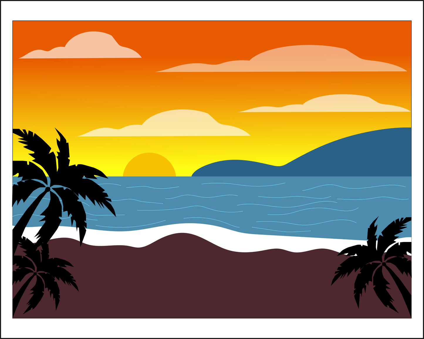 Digital Seasonal Custom Postcard