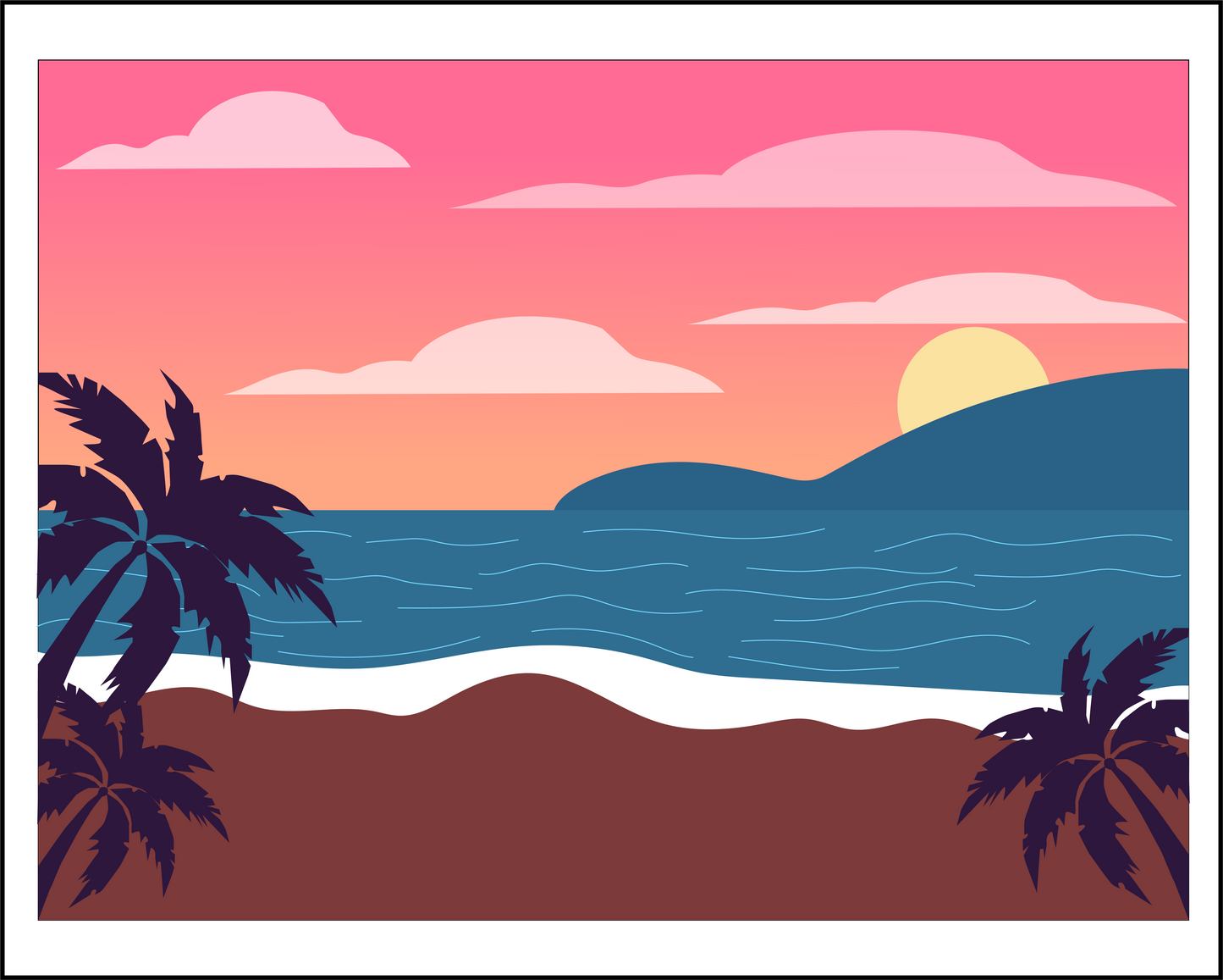 Digital Seasonal Custom Postcard